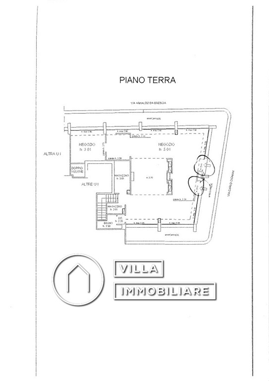 Villa immobiliare Forlì - COMMERCIALE riferimento 2136