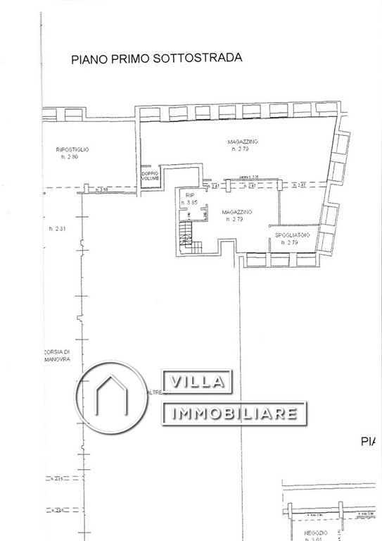 Villa immobiliare Forlì - COMMERCIALE riferimento 2136